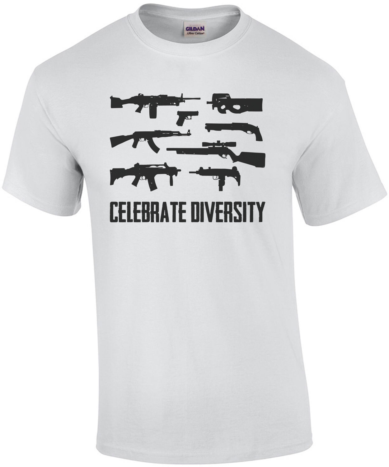Celebrate Diversity - Pro Gun T-Shirt