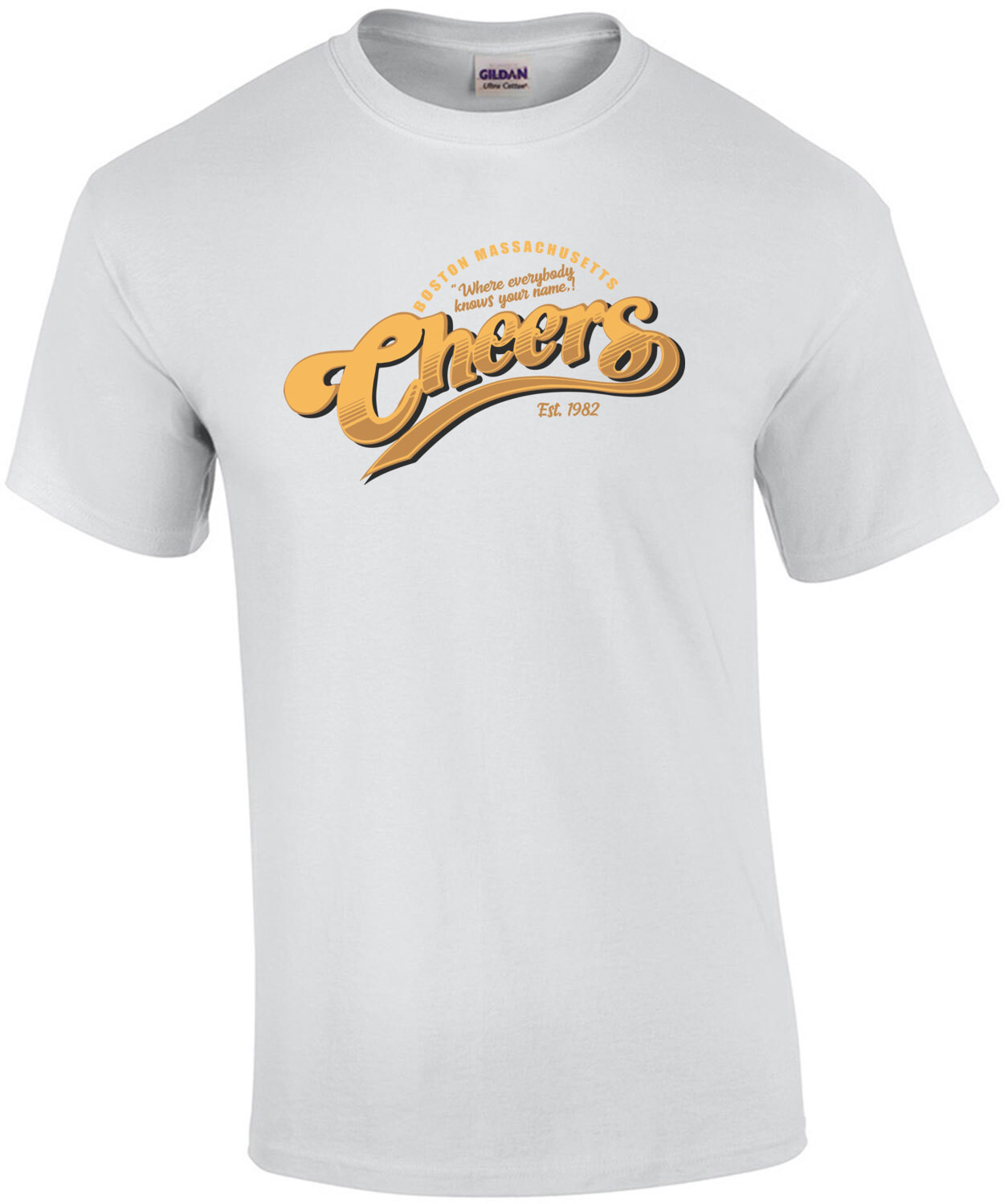 Cheers - Where everybody knows your name - Est 1982 - 80's T-Shirt