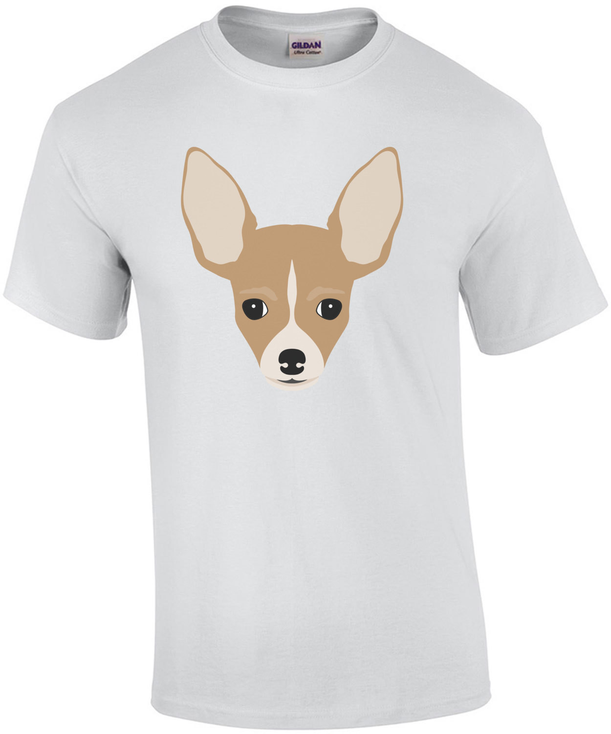 chihuahua head - chihuahua t-shirt