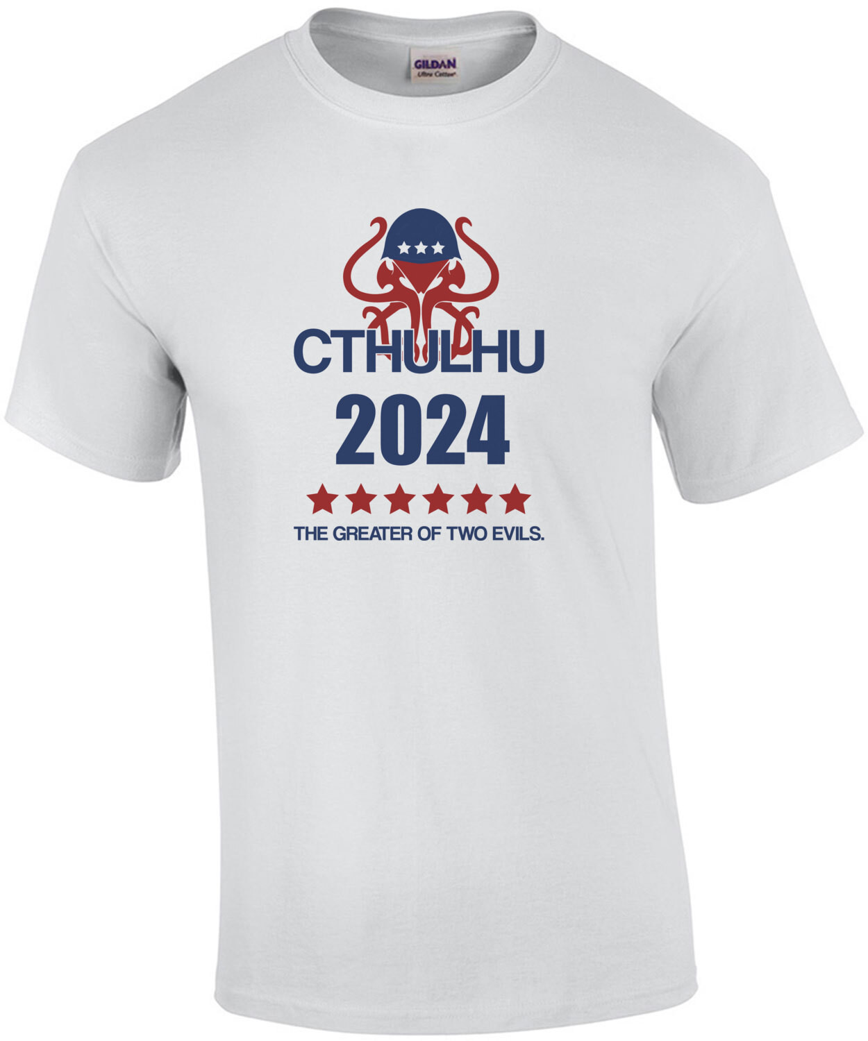 CTHULHU 2024 - The greater of two evils. 2024 Election T-Shirt