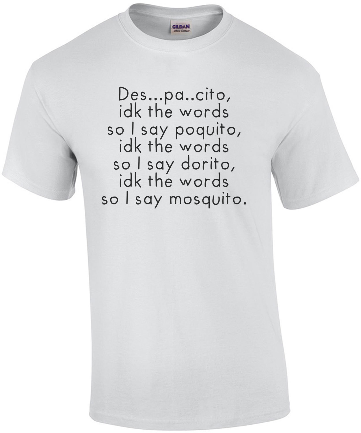 Despacito Lyrics Shirt