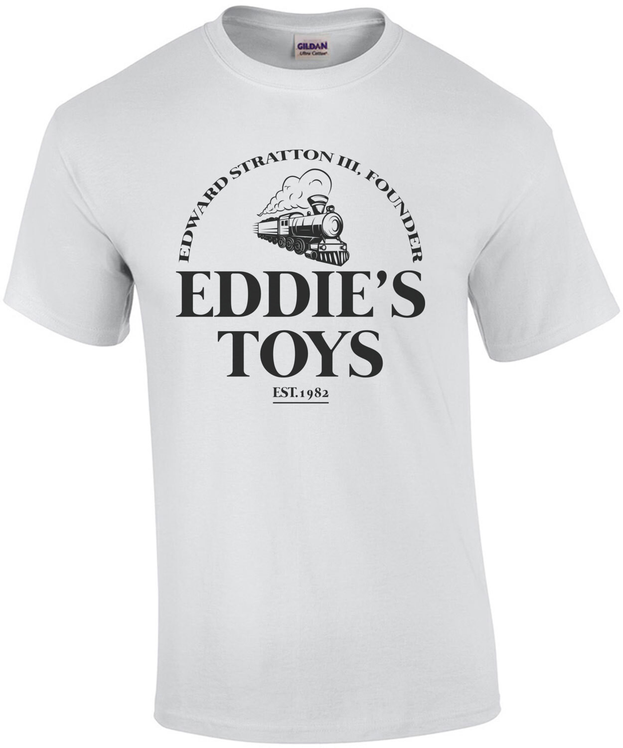 Edward Stratton - Eddie's Toys - Silver Spoons 80's T-Shirt