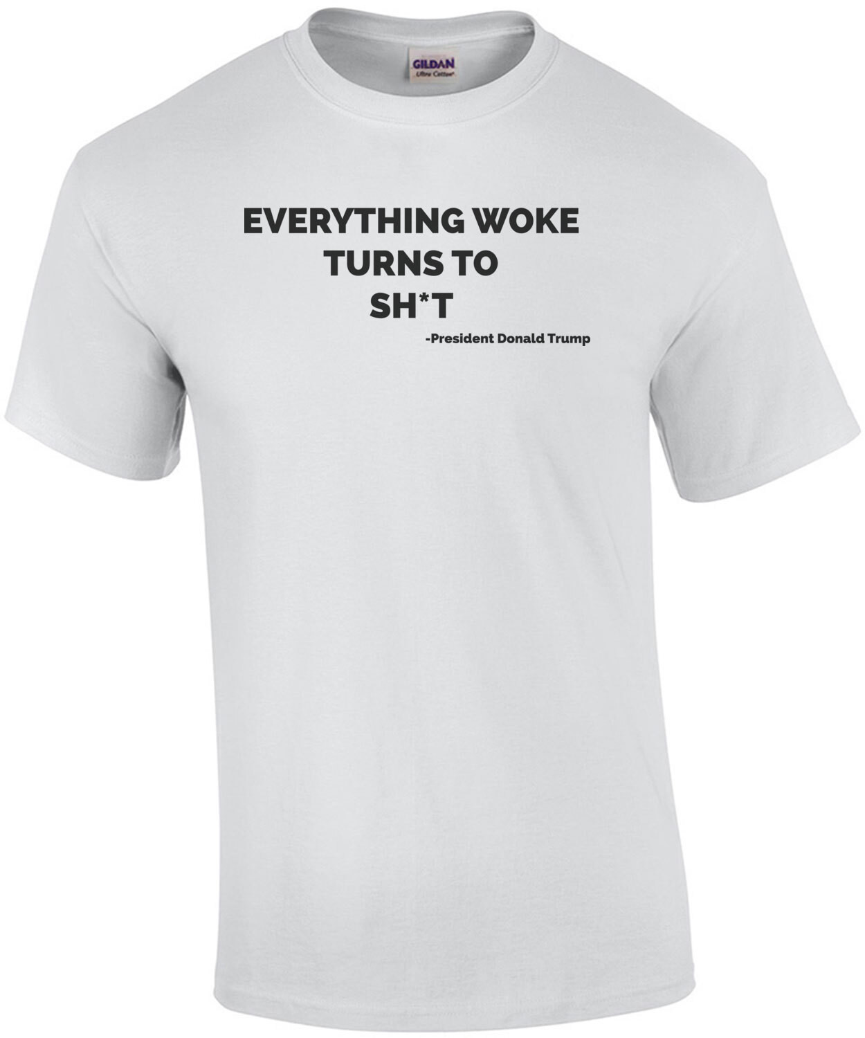 Everything Woke Turns to Shit Trump Shirt