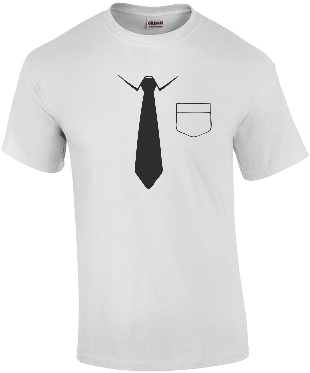 Fake Tie Funny Shirt