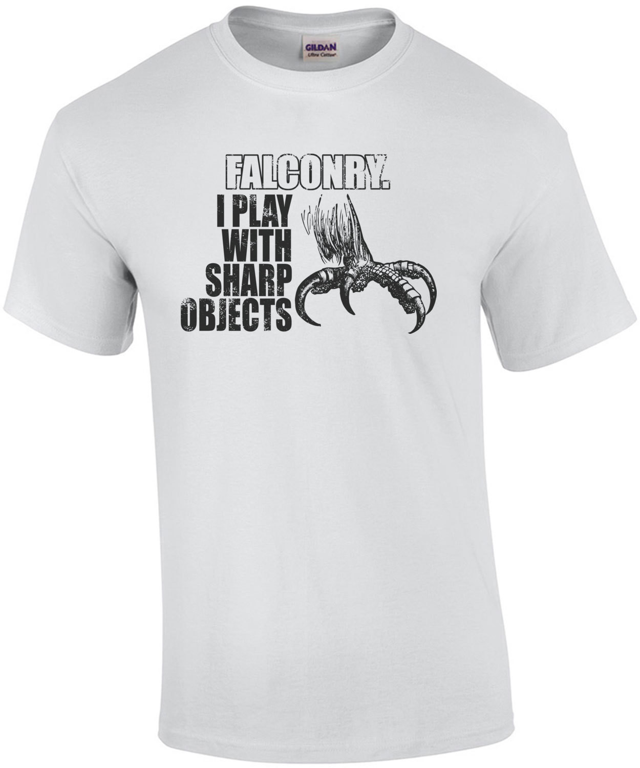 Falconry I Play With Sharp Objects T-Shirt