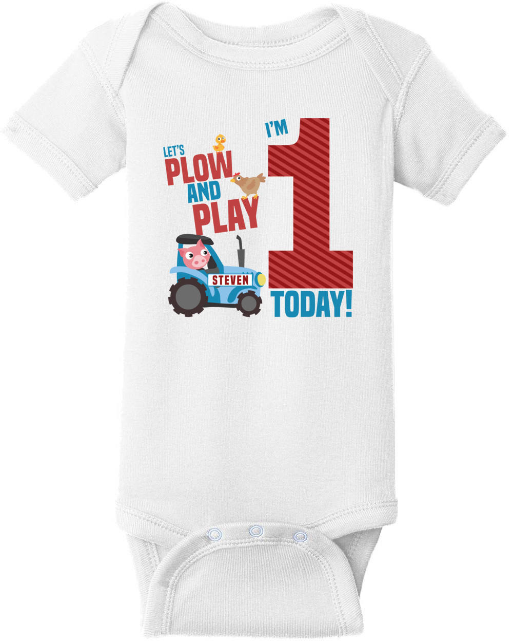 First Birthday Shirt. 1st Birthday Shirt. Boys Happy Birthday. Custom T-Shirt with your boys name and age. Personalized Birthday T-Shirt