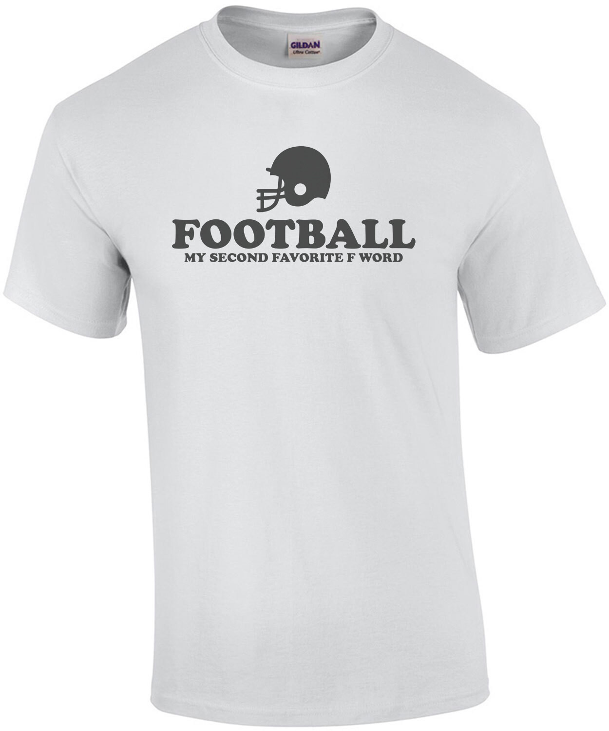Football My Second Favorite F Word Funny Football Shirt