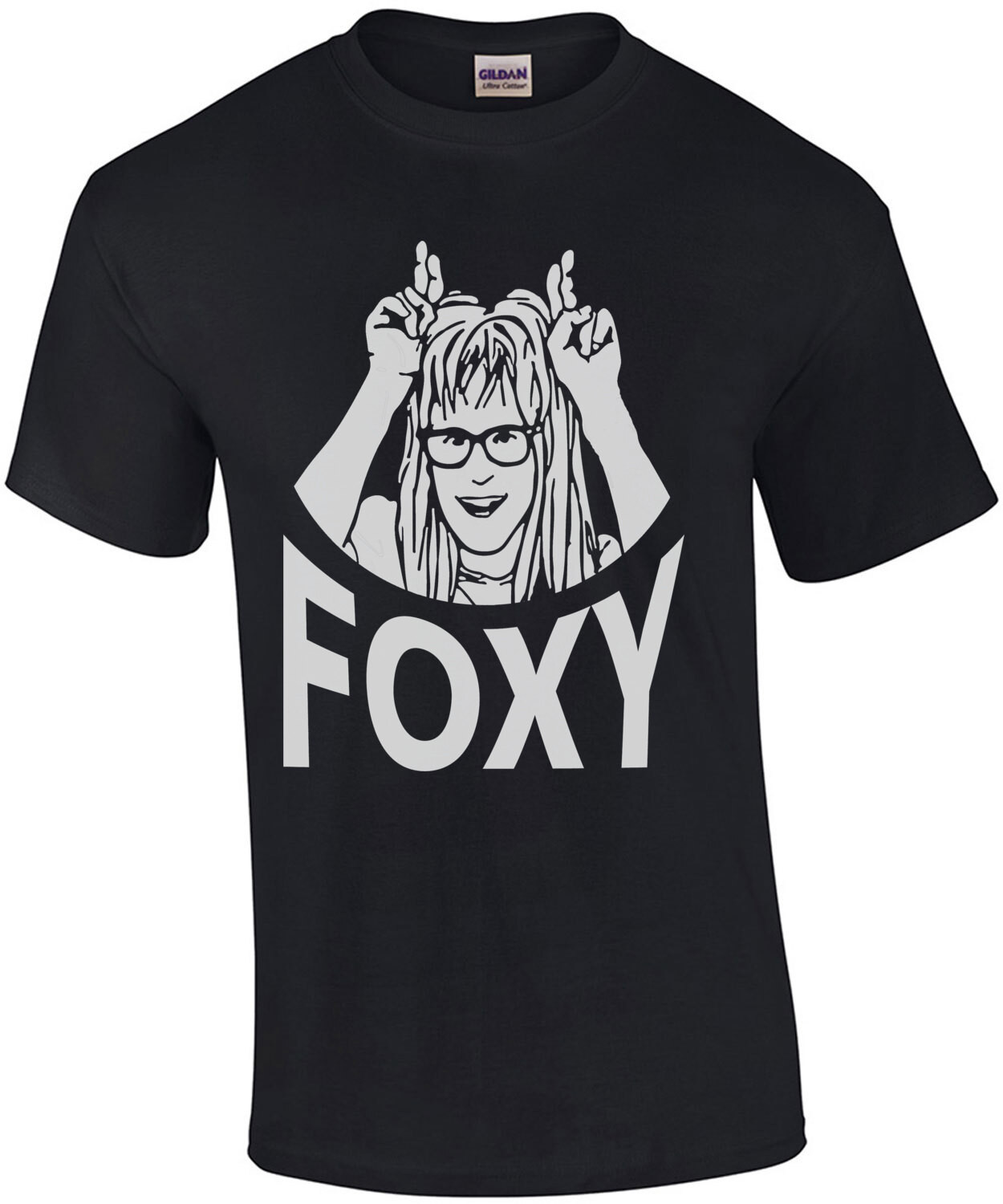 Foxy - Garth - Wayne's World - 90's T-Shirt