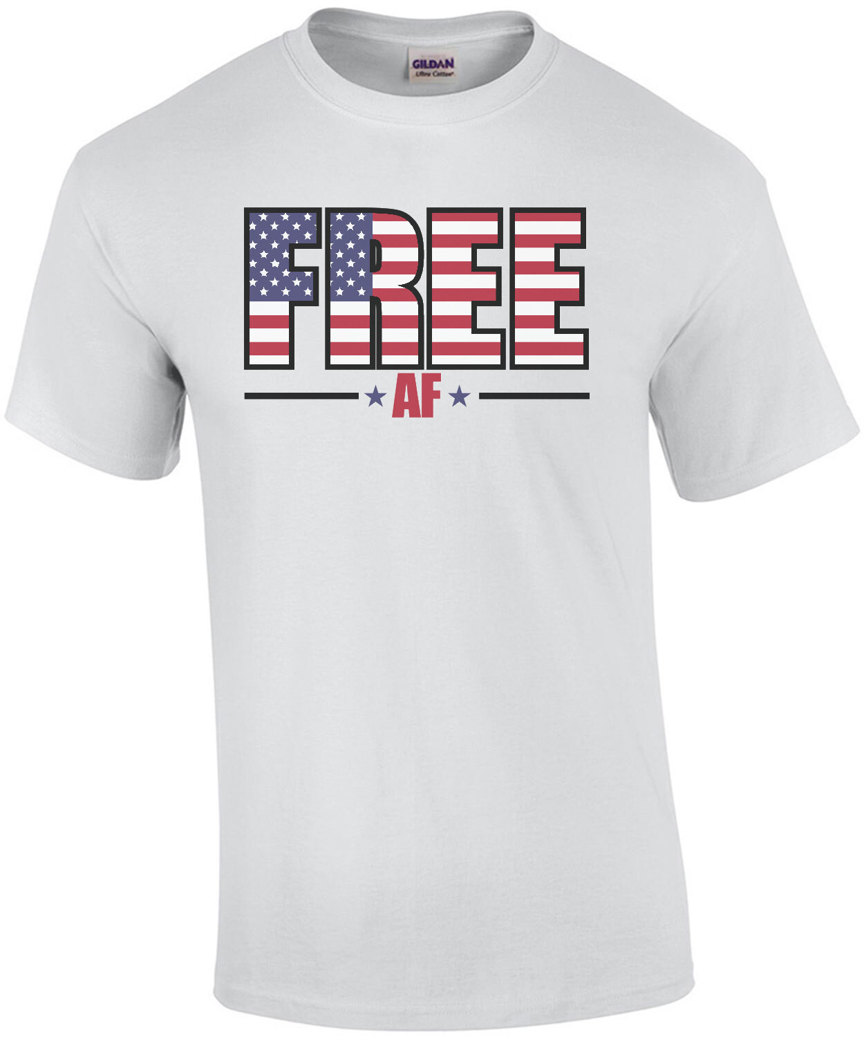 Free AF - Patriotic T-Shirt