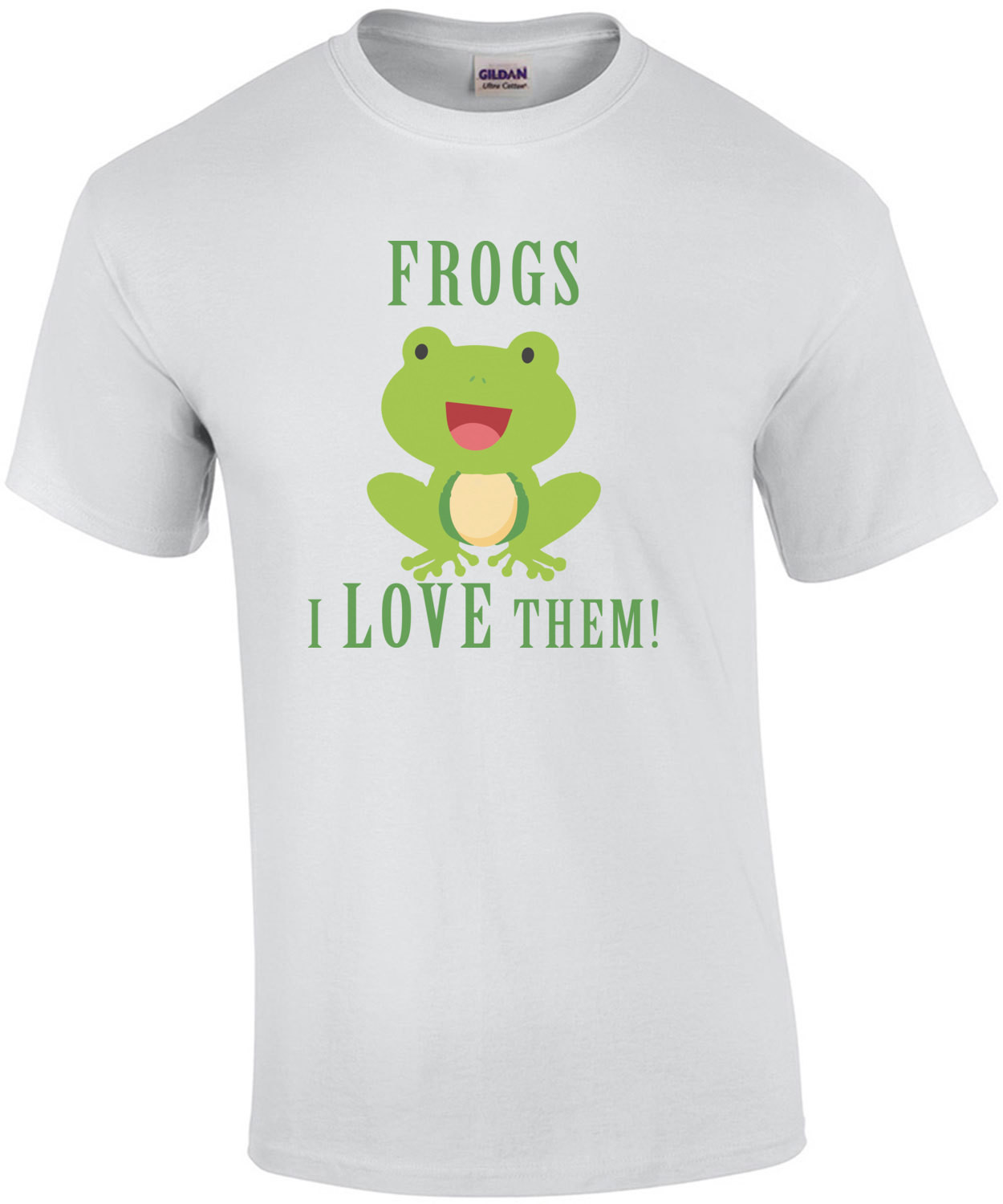 Frogs I love them! Frog T-Shirt