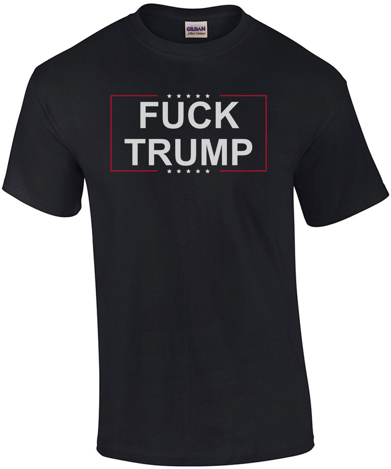 Fuck Trump - Funny Anti Trump t-shirt, anti-republican shirt, anti-conservative shirt. Funny offensive liberal democrat shirt