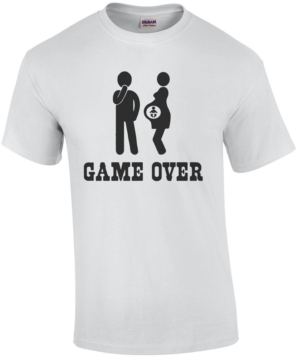 Game Over - Funny Pregnancy T-Shirt