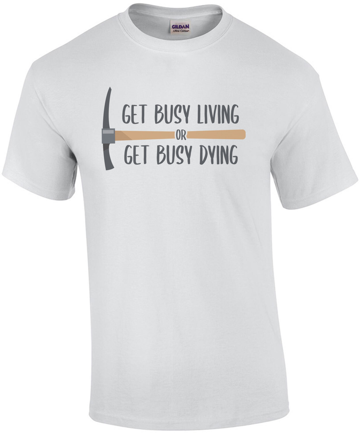 Get busy living or get busy dying - The Shawshank Redemption - 90's T-Shirt