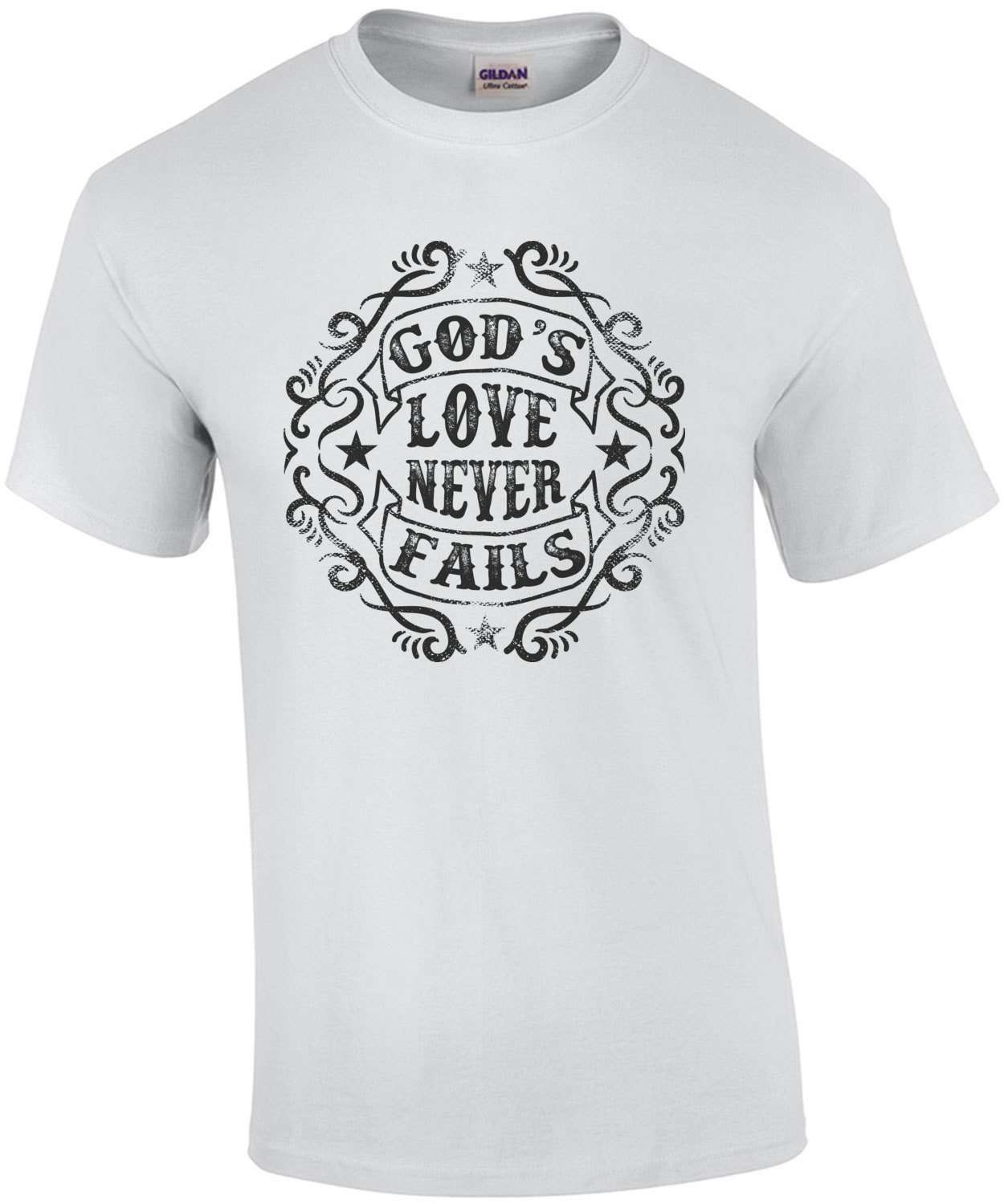 Gods Love Never Fails T-Shirt