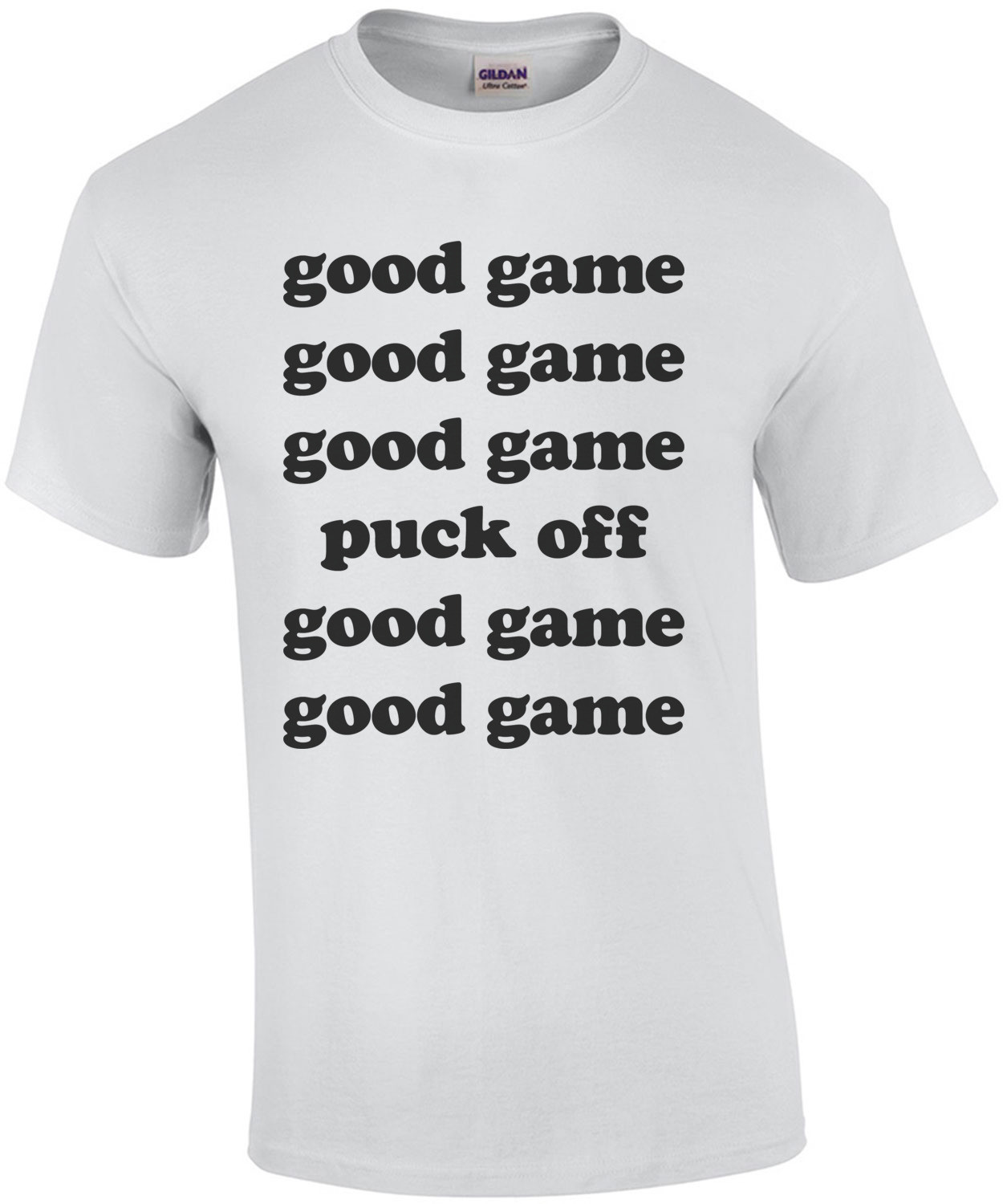 Good Game Puck Off shirt