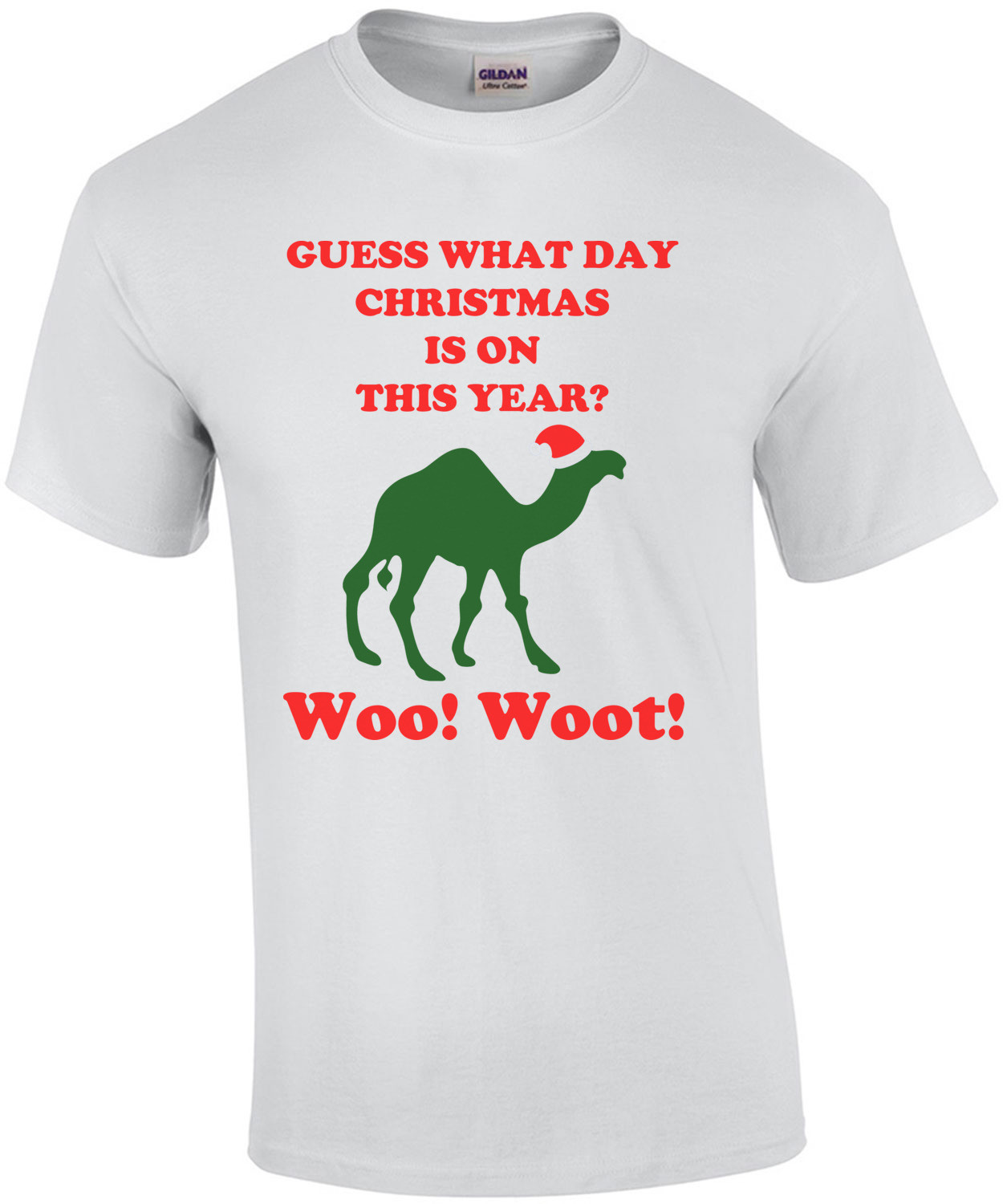 Guess What Day Christmas Is On Hump Day Shirt
