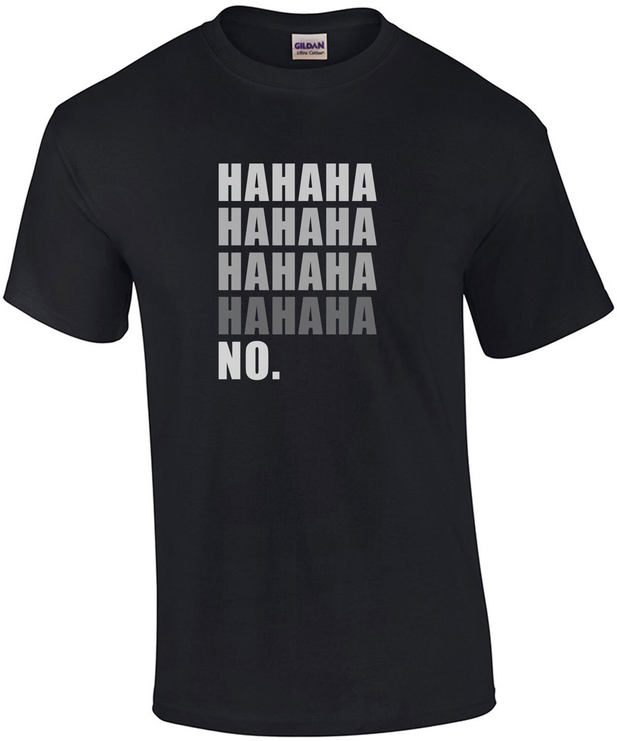 Hahaha Hahaha No Funny Sarcastic T-Shirt