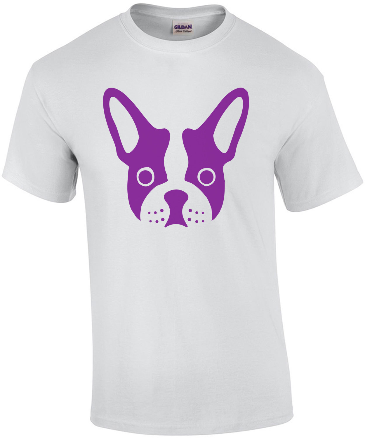 Head of a frenchie - Frenchie / French Bulldog t-shirt