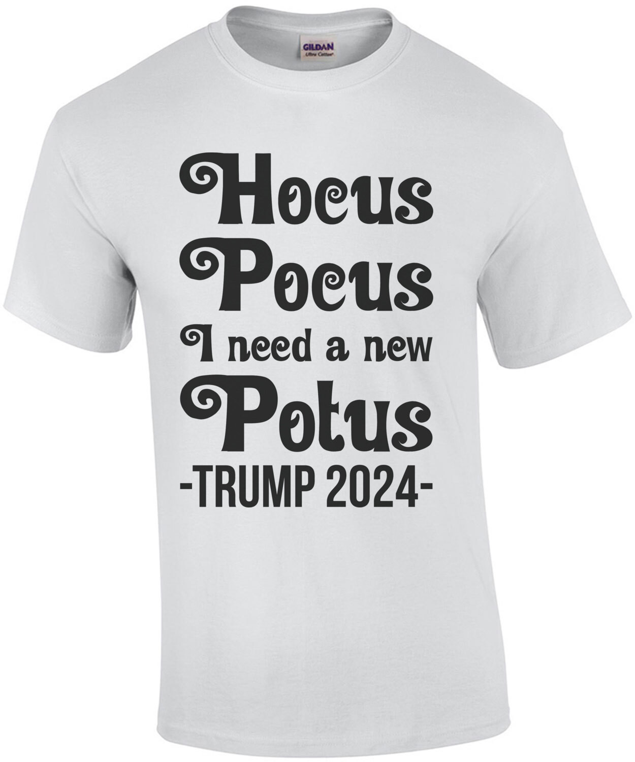 Hocus Pocus I need a new Potus - Trump 2024 - Funny Trump Halloween T-Shirt