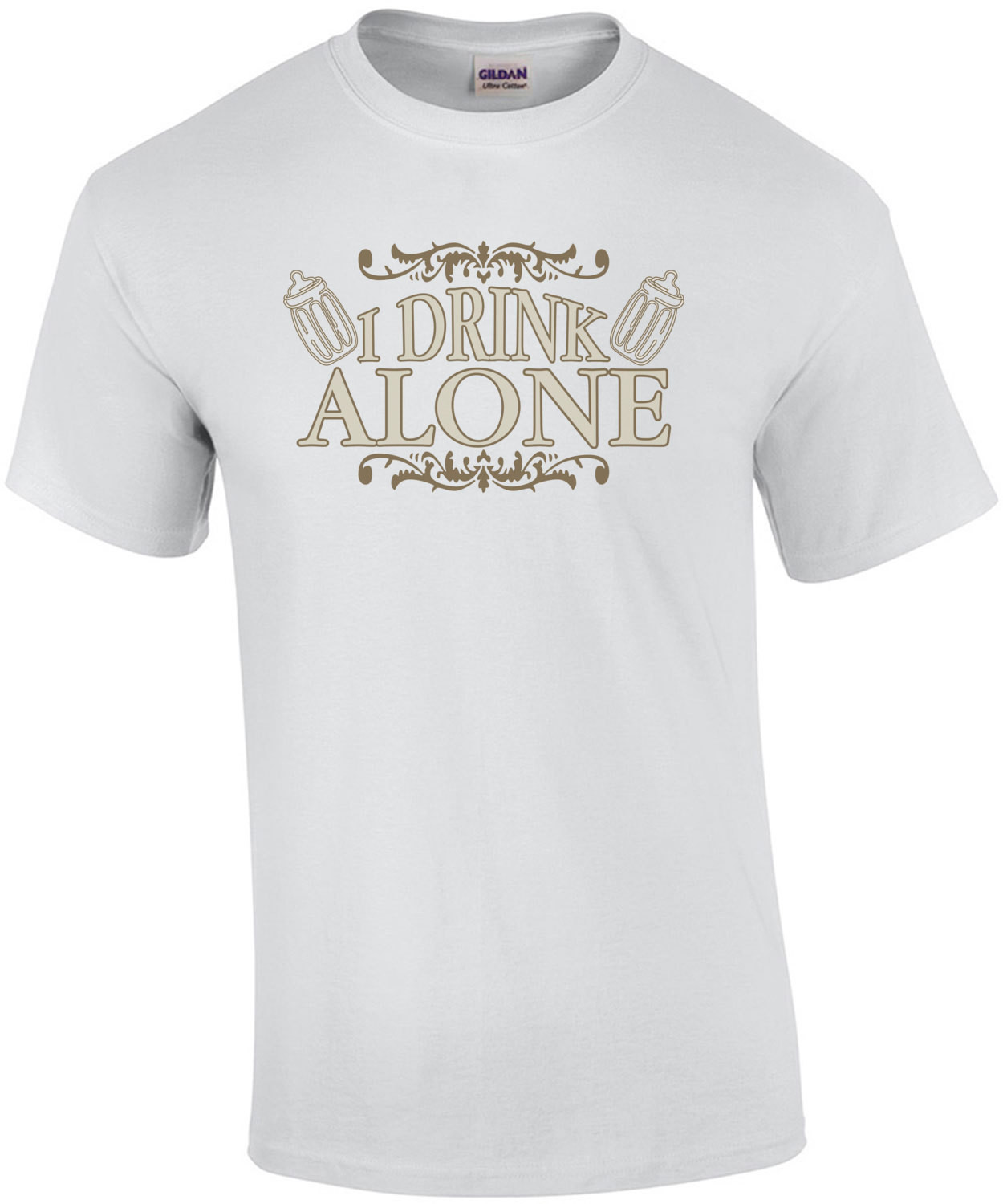 I Drink Alone - Baby Shirt