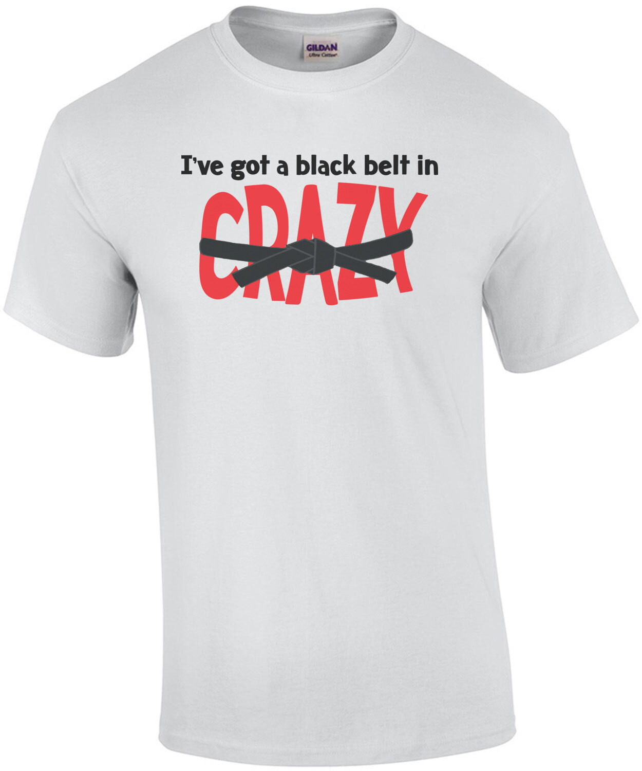I Got A Black Belt In Crazy T-Shirt