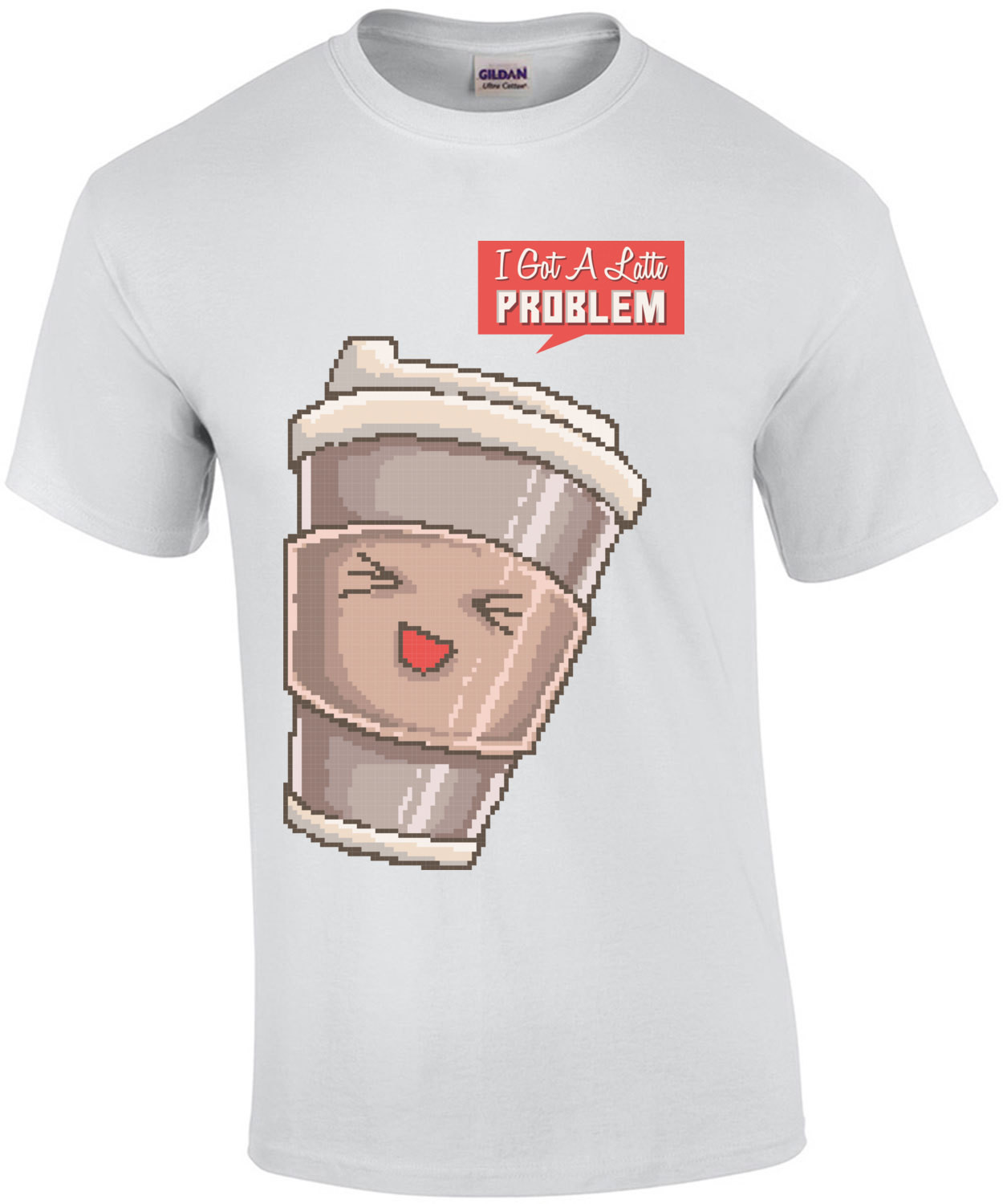 I Got A Latte Problem Retro Cute T-Shirt