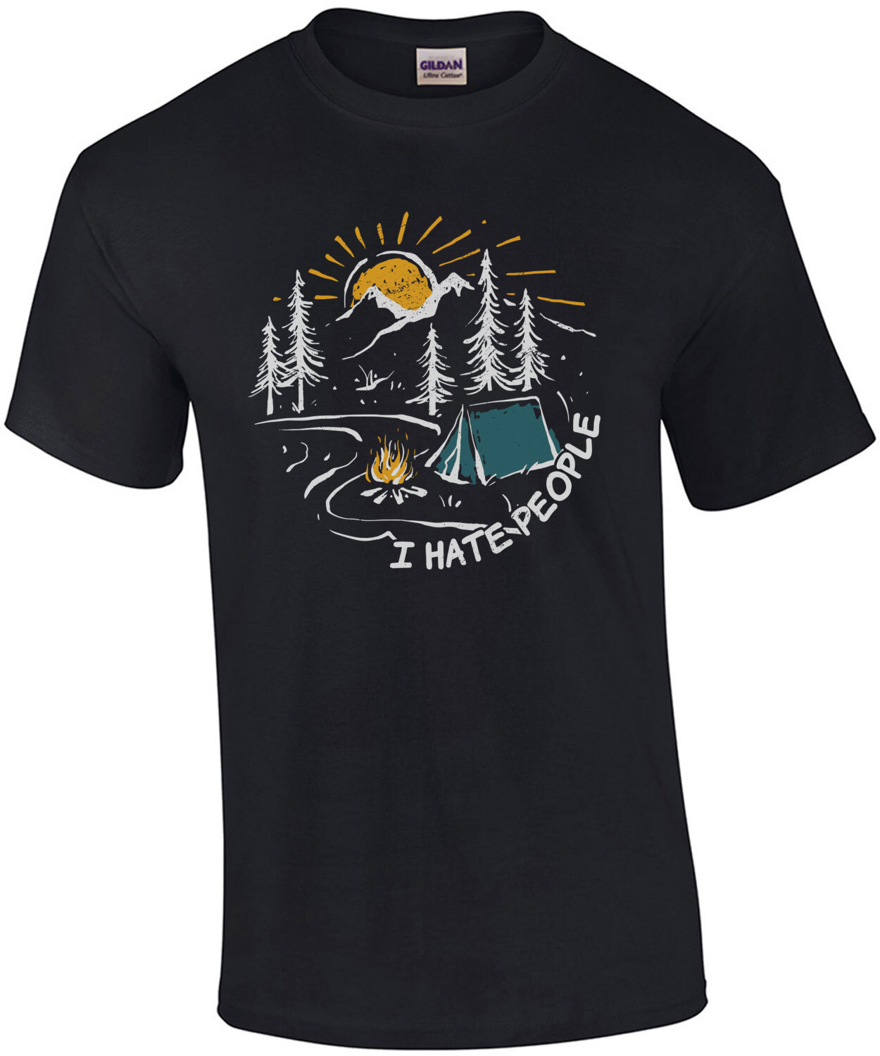 I Hate People Camping Shirt