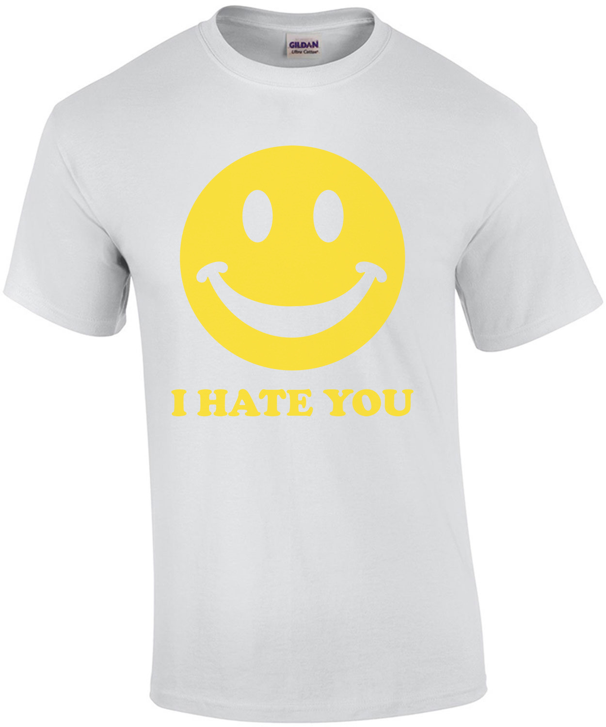 I Hate You Smiley Shirt