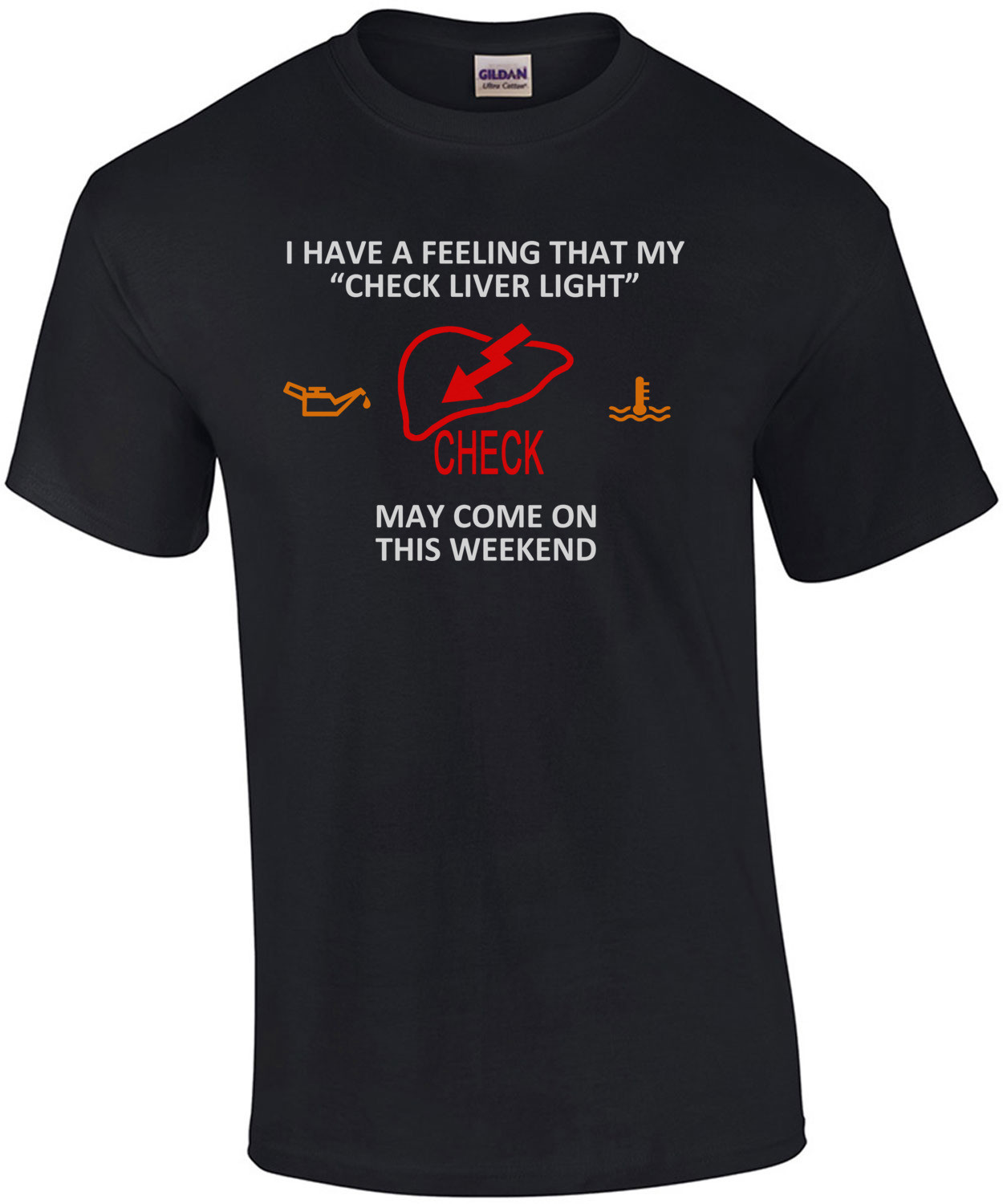 I Have A Feeling That My Check Liver Light Drinking Shirt