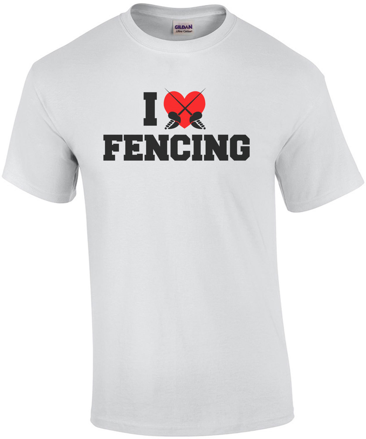I Heart Fencing T-Shirt
