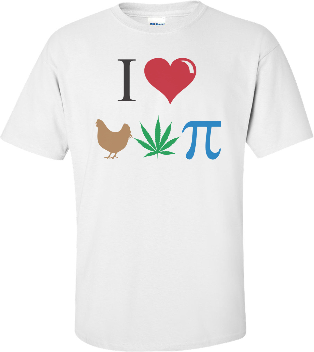 I Love Chicken Pot Pie Funny T-shirt
