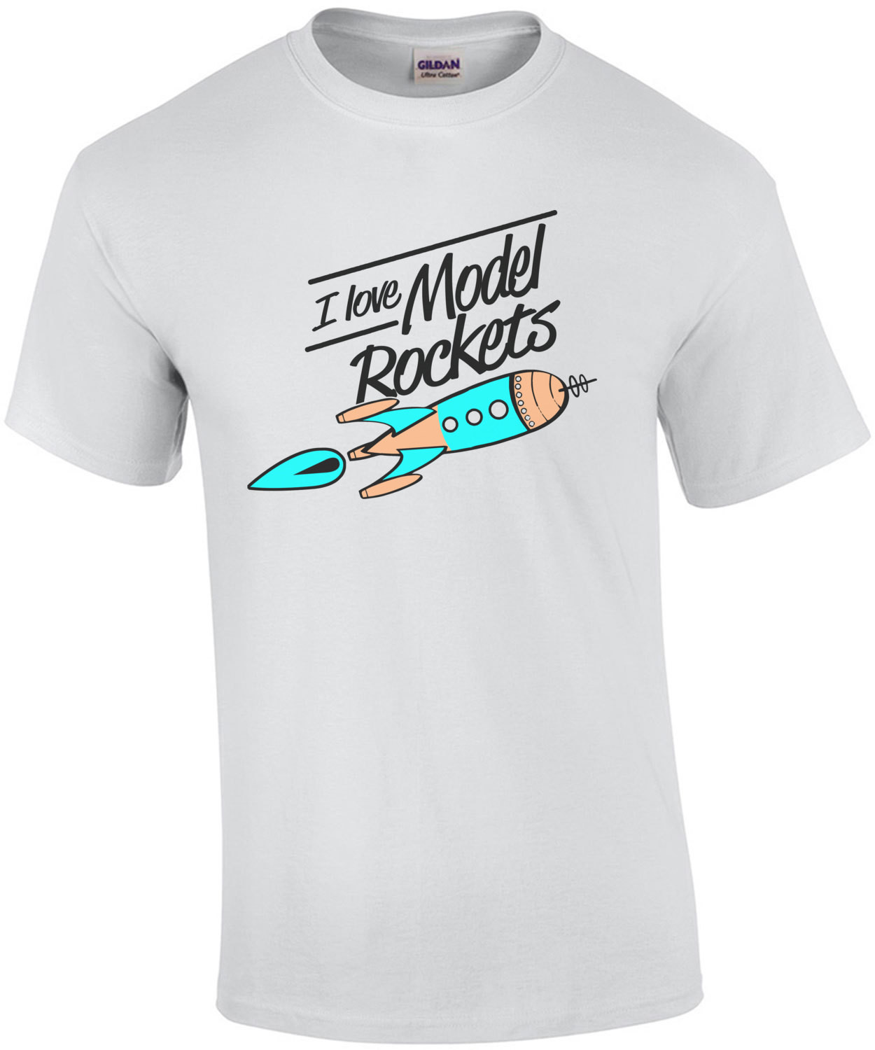 I Love Model Rockets T-Shirt