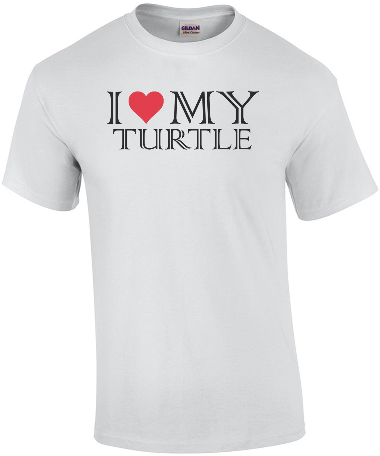 I love my turtle - turtle t-shirt