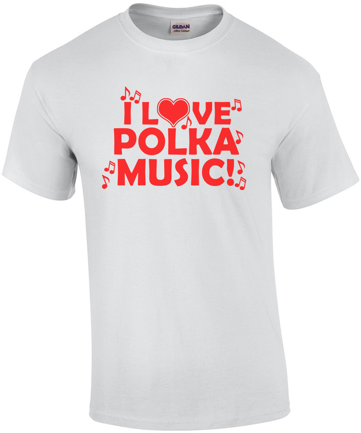 I Love Polk Music T-Shirt