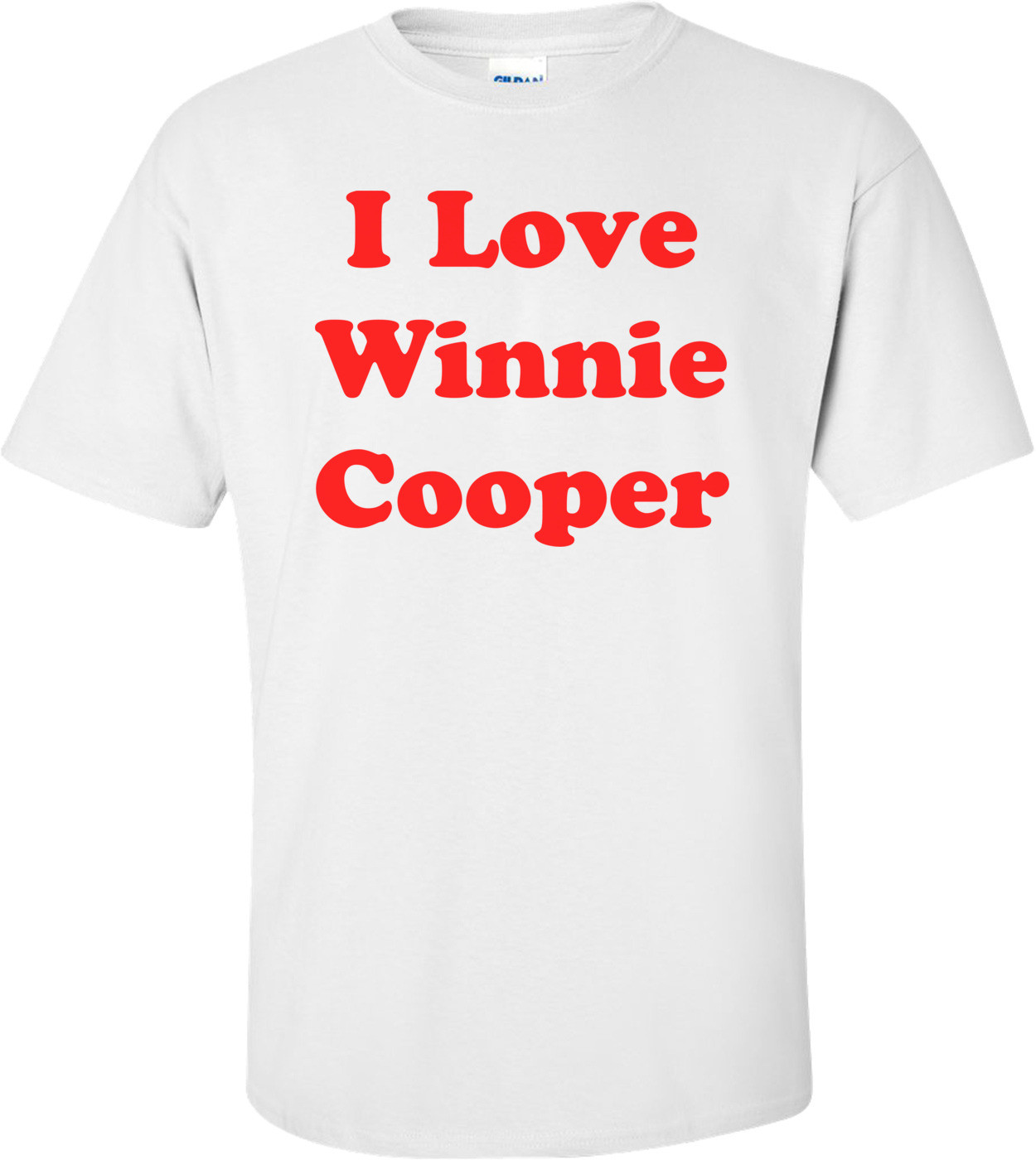 I Love Winnie Cooper - The Wonder Years - T-Shirt