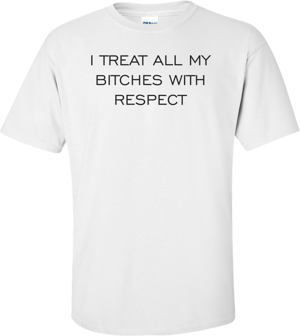 I TREAT ALL MY BITCHES WITH RESPECT Shirt