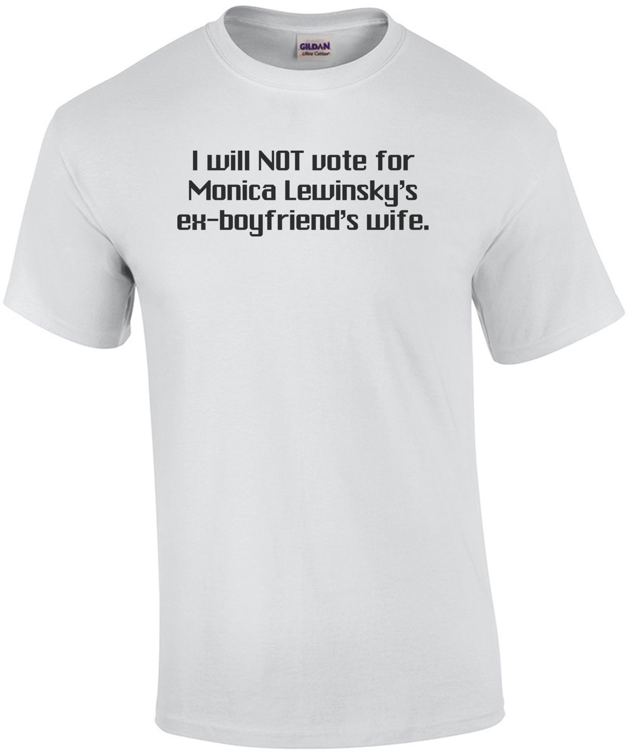 I Will Not Vote For Monica - Anti Hillary Clinton Shirt