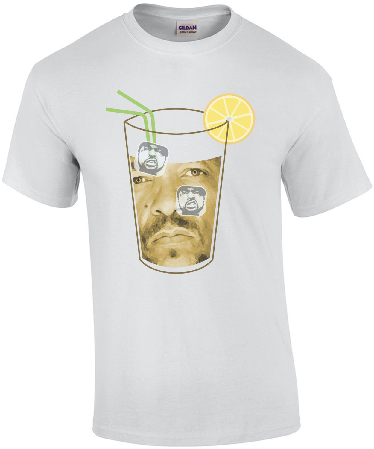 Ice-T with Ice Cubes - Funny Rap T-Shirt