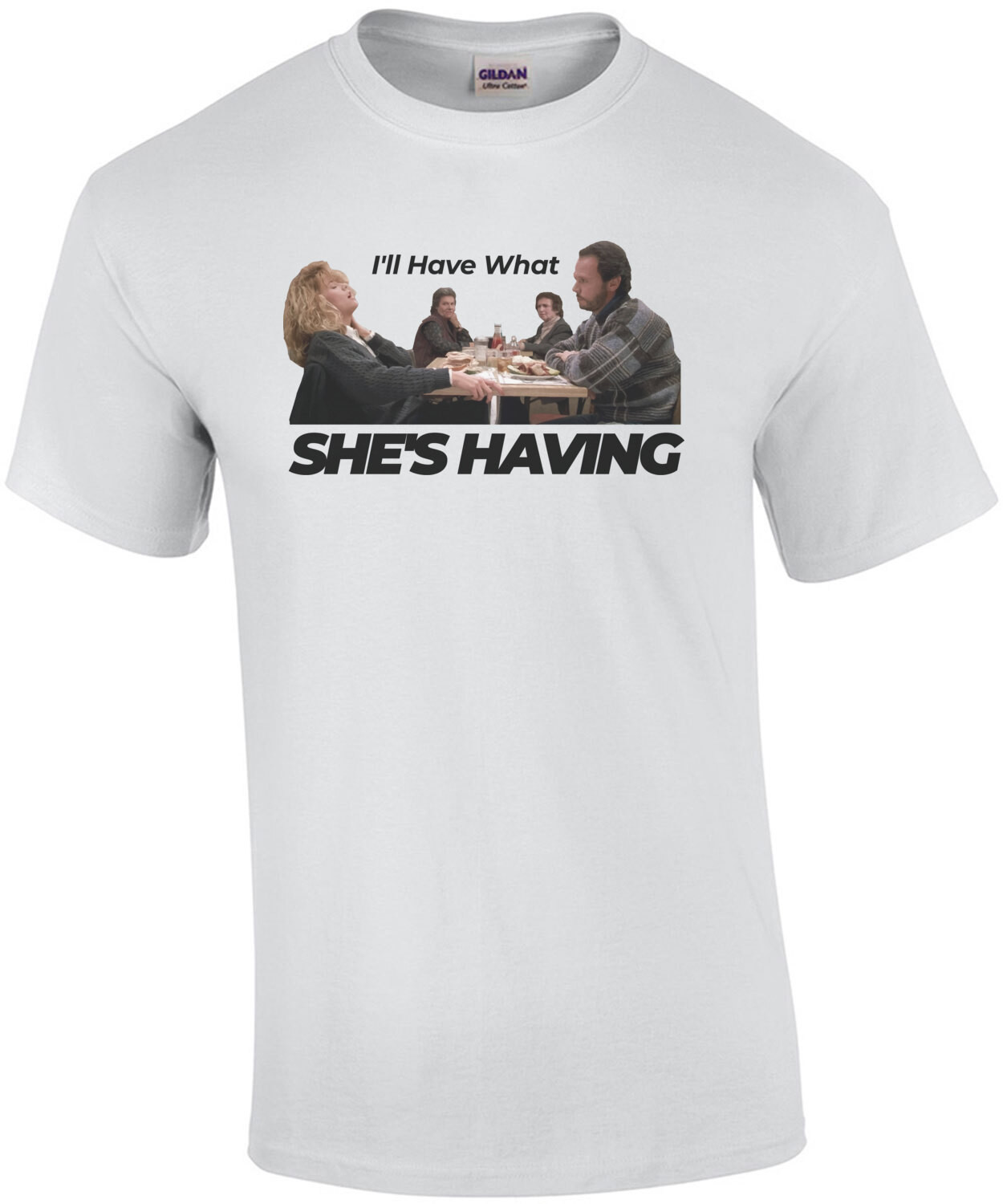I'll have what she's having - When Harry Met Sally - 80's T-Shirt