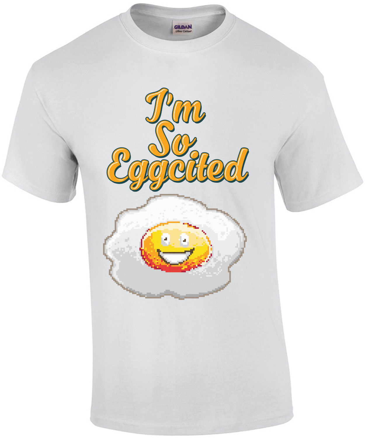 I'm So Eggcited Retro Cute T-Shirt