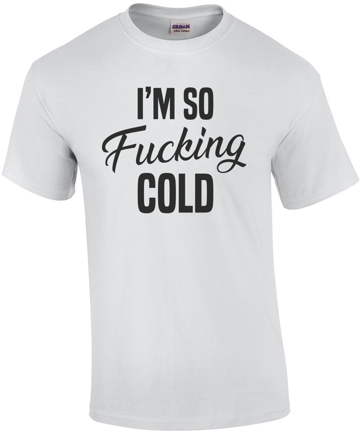 I'm so fucking cold - funny t-shirt