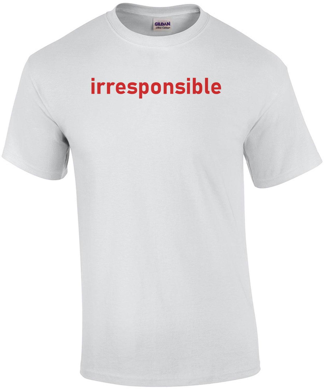 irresponsible t-shirt