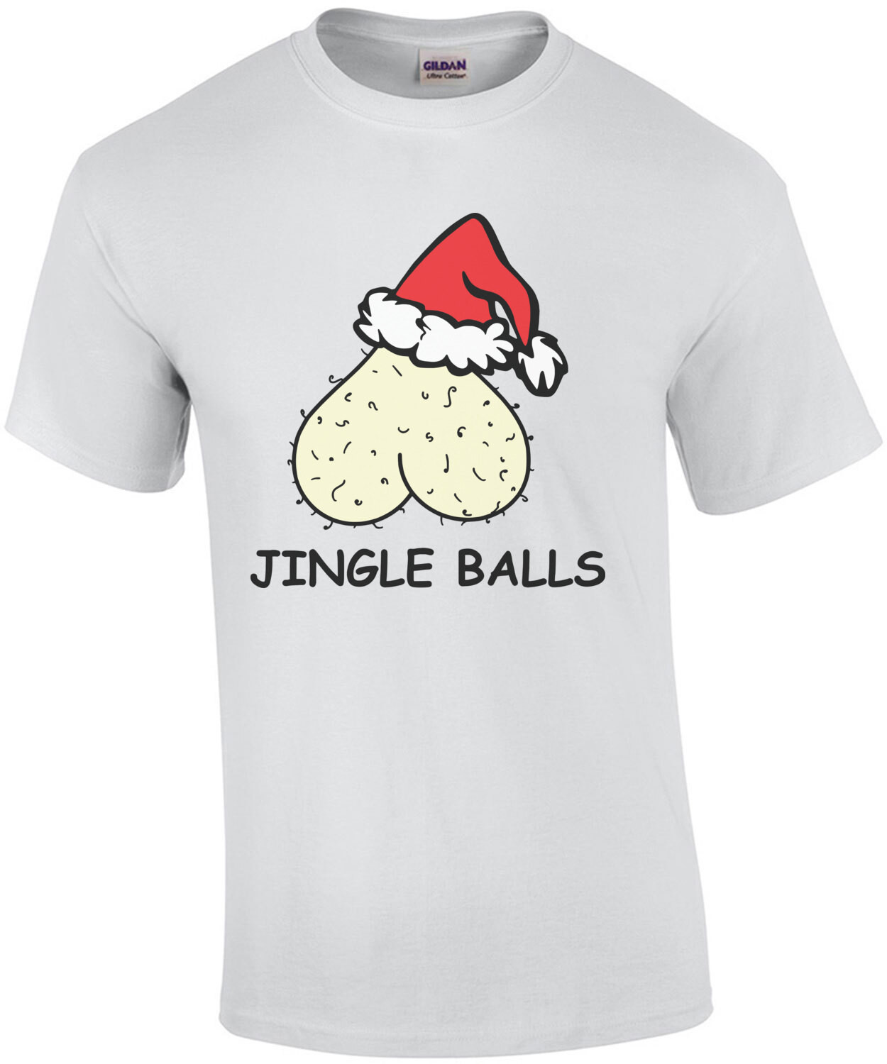 Jingle Balls - Funny Offensive Christmas T-Shirt