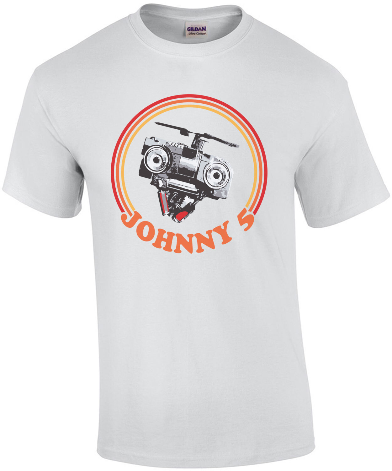Johnny 5 - Short Circuit - 80's T-Shirt