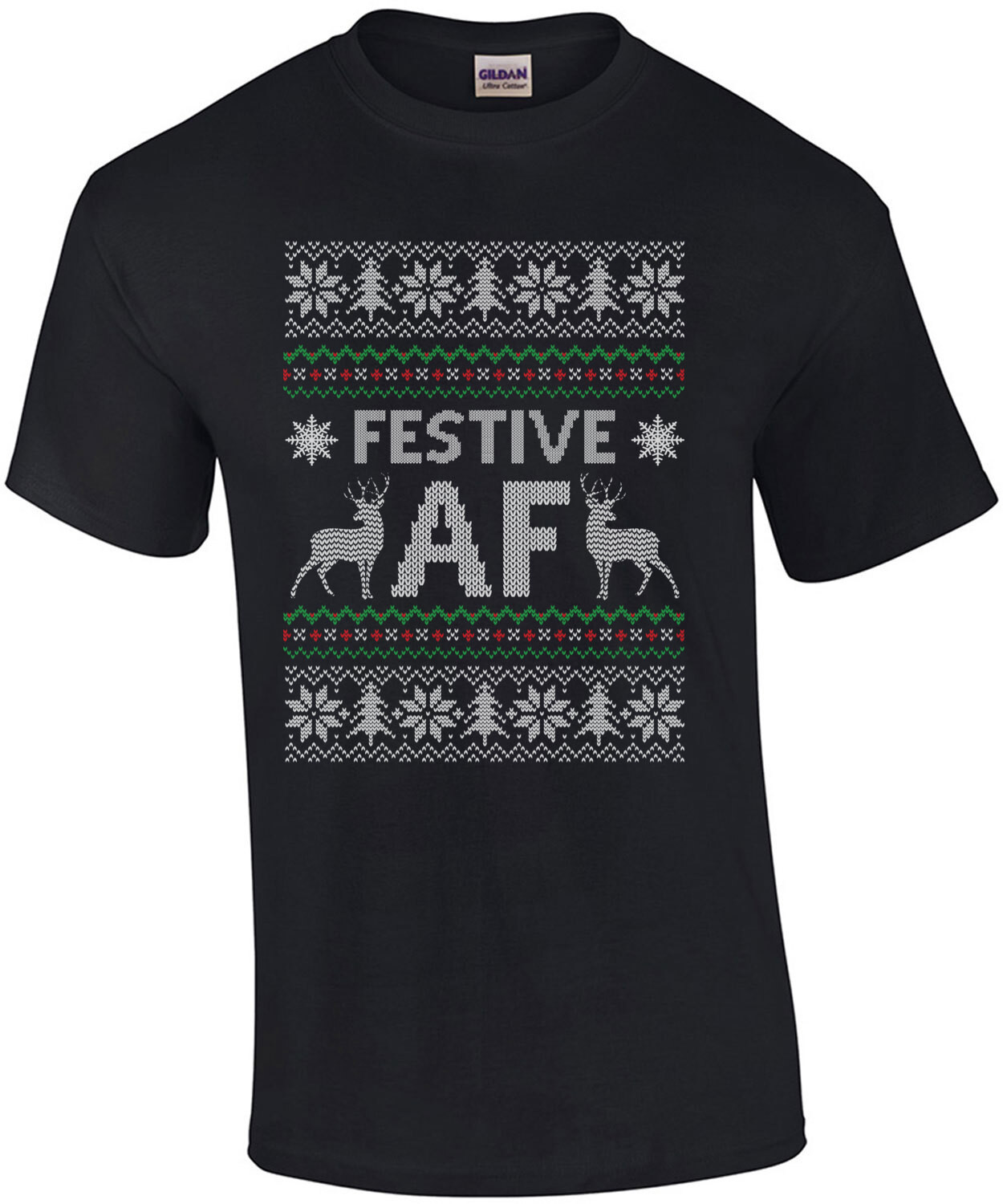 Jolly AF Ugly Christmas Sweater