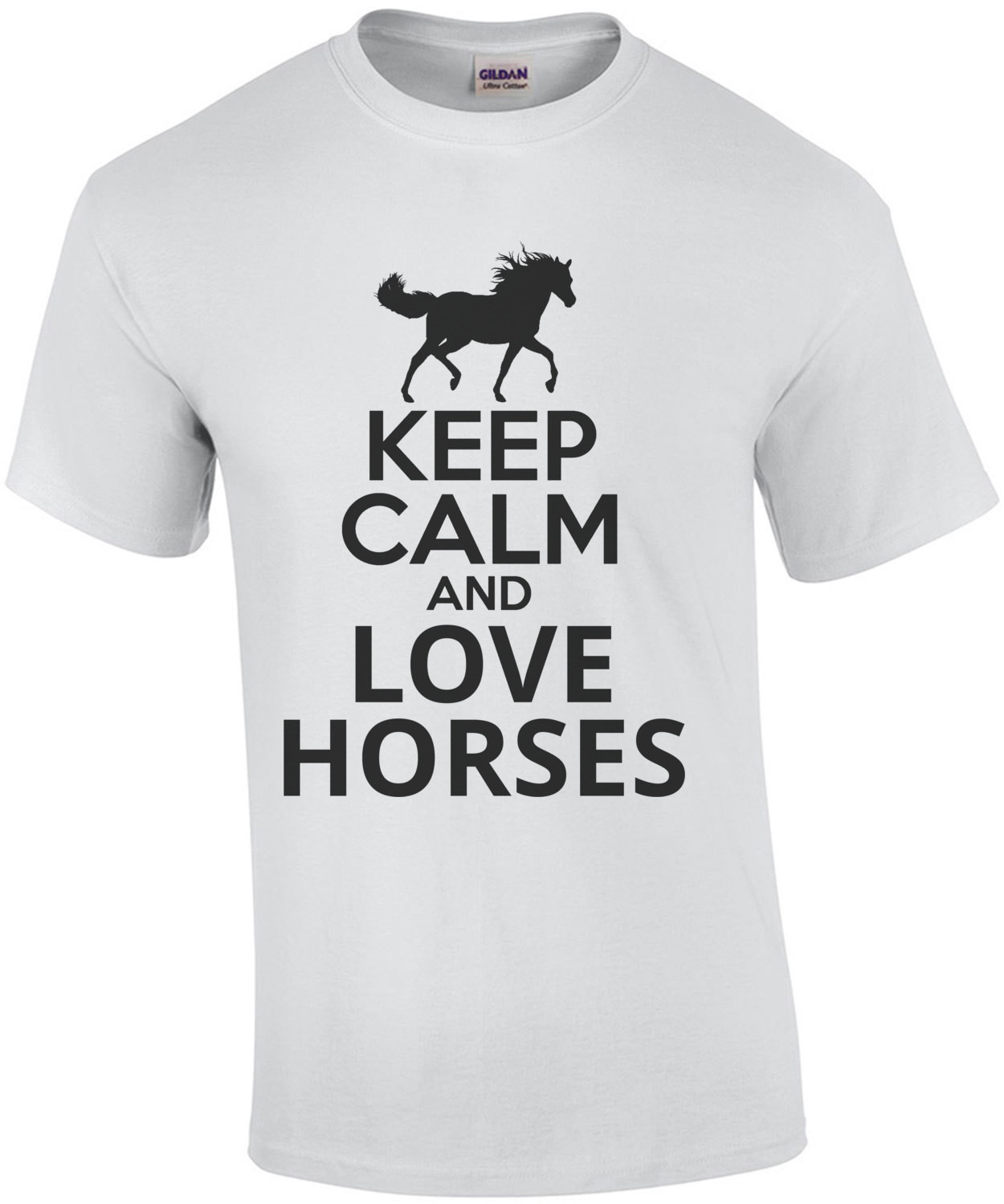 Keep Calm And Love Horses T-Shirt