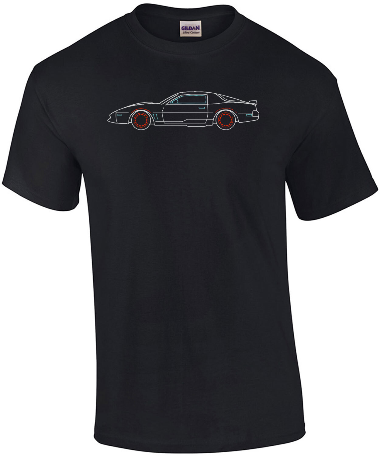 Knight Rider - KITT 80's T-Shirt