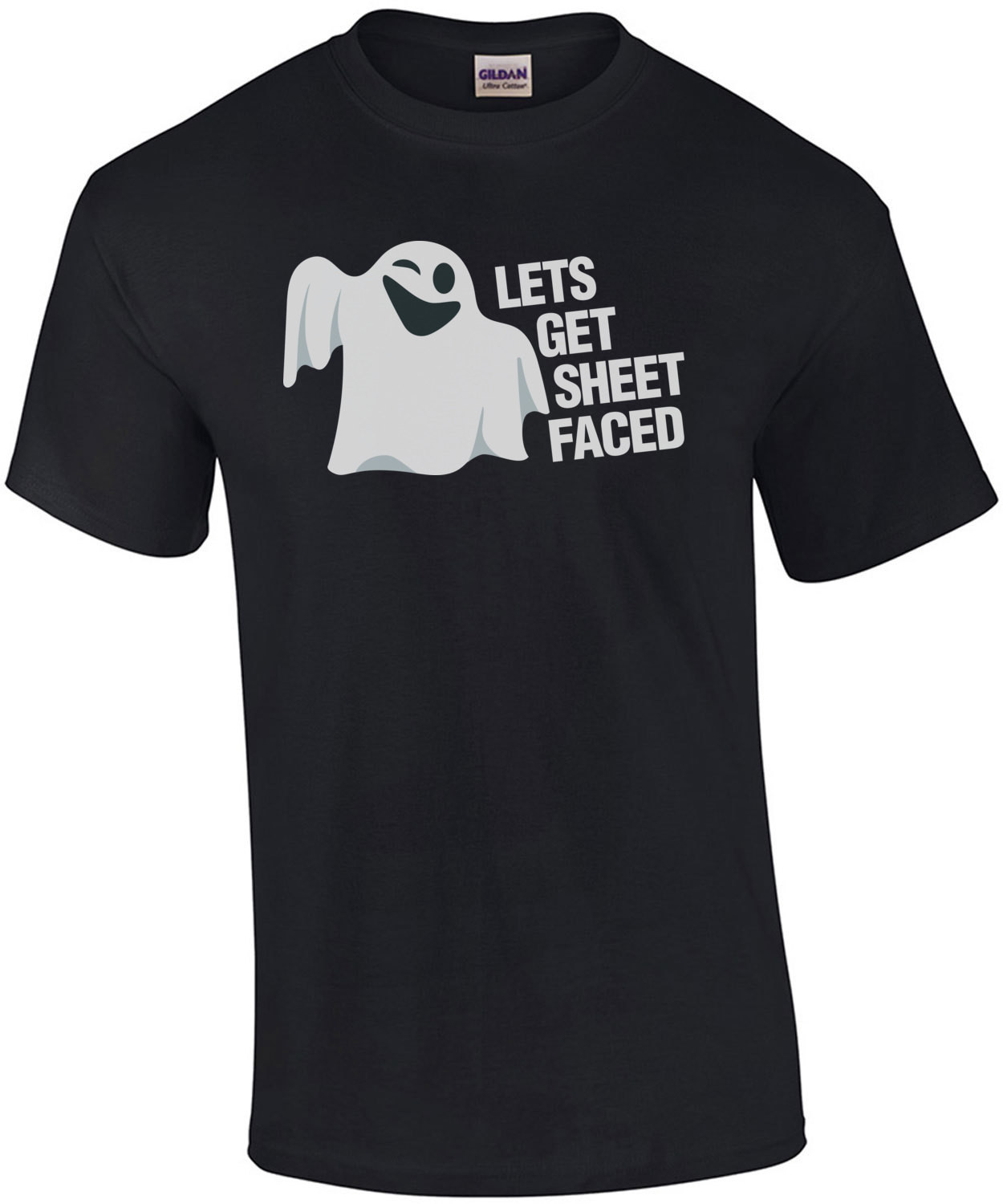 Lets Get Sheet Faced Halloween Shirt