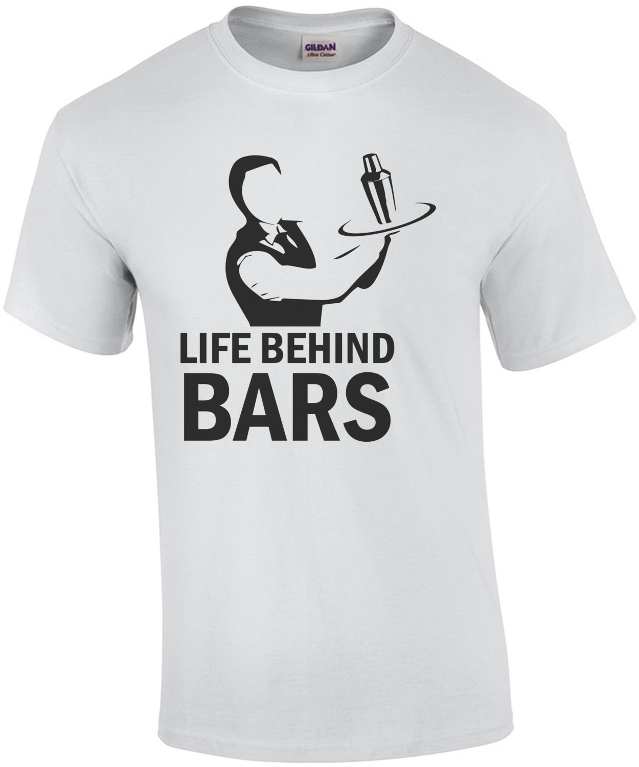 Life Behind Bars - Funny Bartending / Bartender T-Shirt