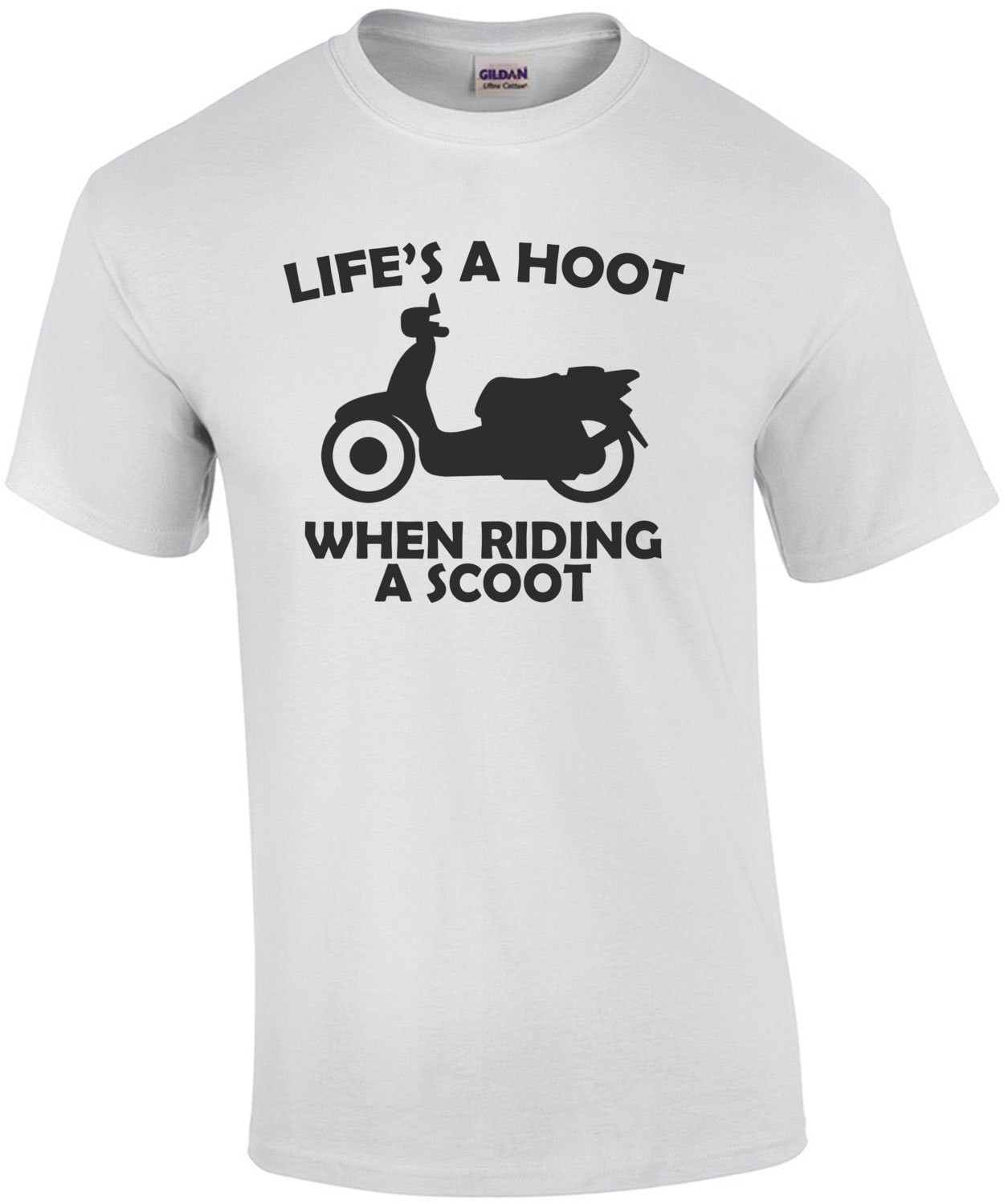 Lifes A Hoot When Riding A Scoot T-Shirt